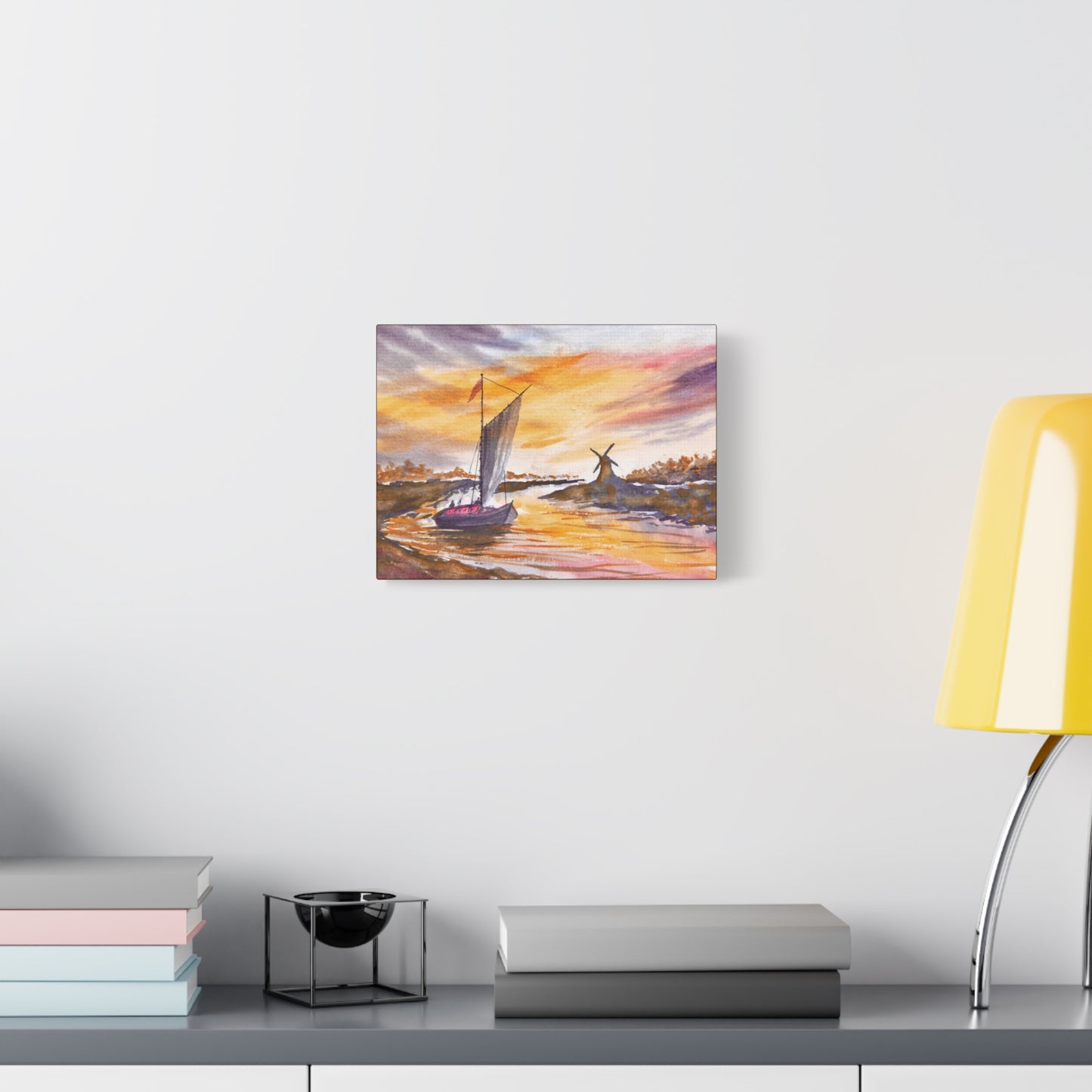 Dutchman’s Landing Matte Canvas, Stretched, 1.25". Available in sizes 10” x 8”-16” x 12”
