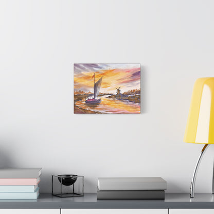 Dutchman’s Landing Matte Canvas, Stretched, 1.25". Available in sizes 10” x 8”-16” x 12”