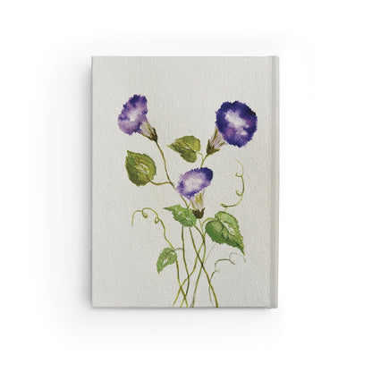 Modest Morning Glories Journal - Ruled Line