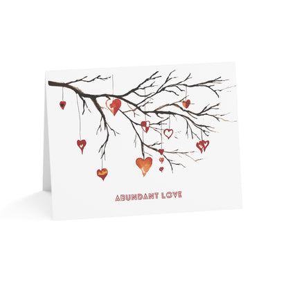 Abundant Love Blank Greeting Cards (1, 10, 30, and 50 pcs)