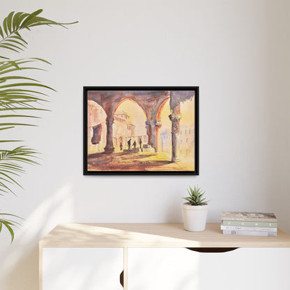 The Carpet Merchant, Framed (Black or Espresso). Available in sizes from 10”x8”-32”x24”