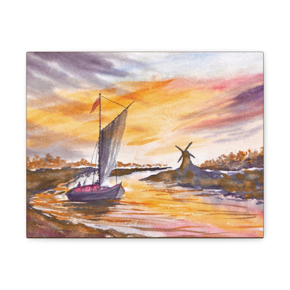 Dutchman’s Landing Matte Canvas, Stretched, 1.25". Available in sizes 10” x 8”-16” x 12”