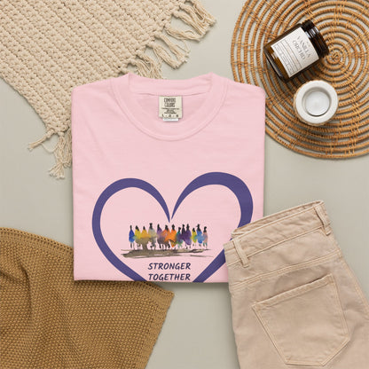 Stronger Together Heart Unisex T-shirt