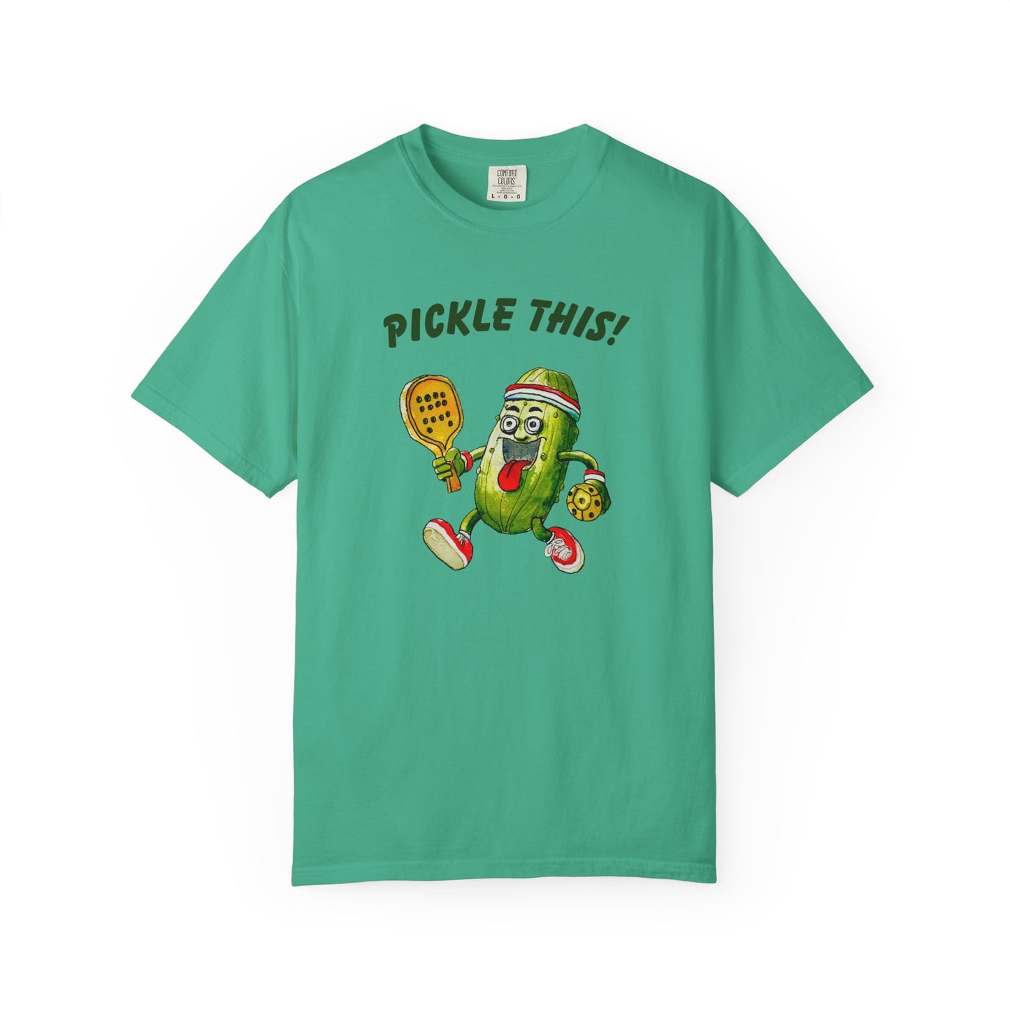Pickle This! Unisex Garment-Dyed T-shirt (Light Colors). Available in sizes S-4XL, 16 colors.