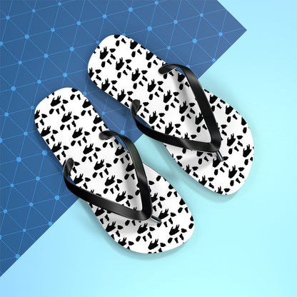 Kitty Paw Flip Flops
