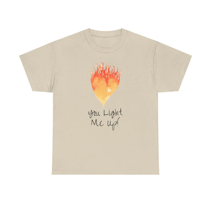 You Light Me Up Unisex Heavy Cotton Tee