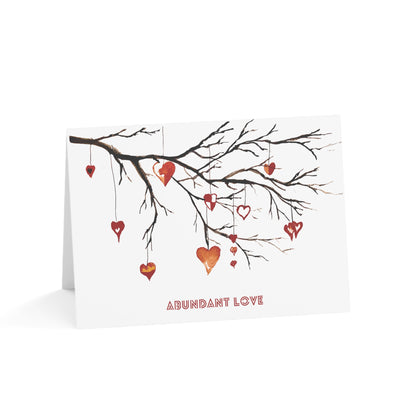 Abundant Love Blank Greeting Cards (1, 10, 30, and 50 pcs)