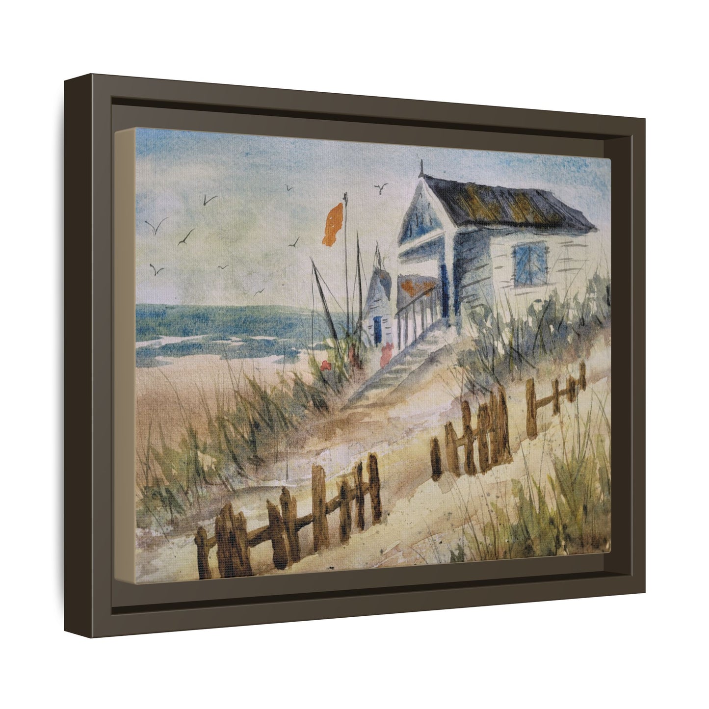 Offshore Winds, Framed (Black or Espresso). Available in sizes from 10”x8”-20”x16”