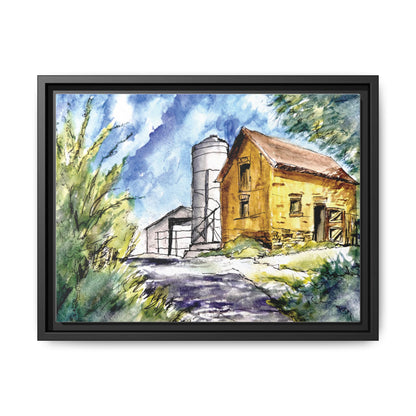 Ye Olde Barn, Framed (Black or Espresso). Available in sizes from 10”x8”-32”x24”