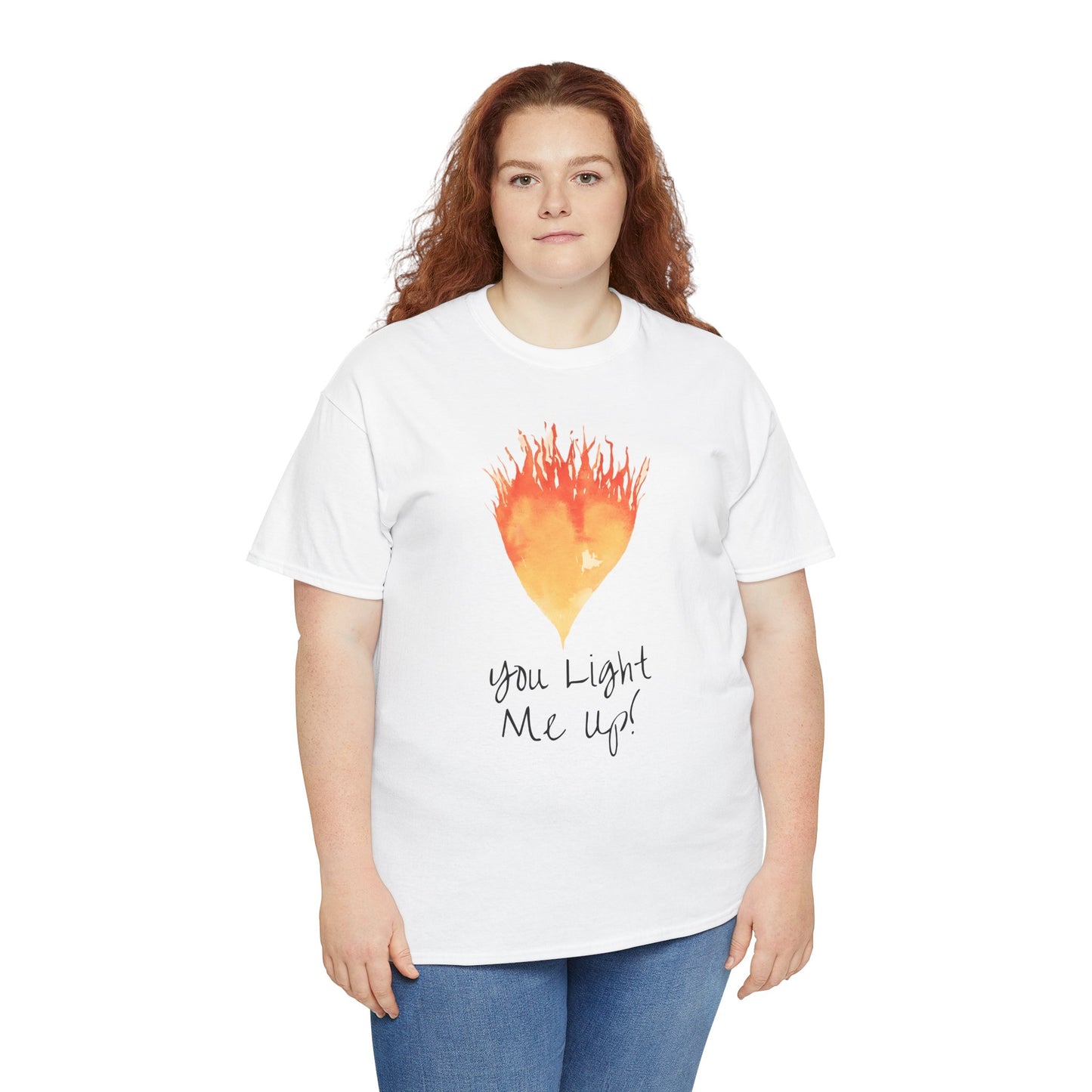 You Light Me Up Unisex Heavy Cotton Tee