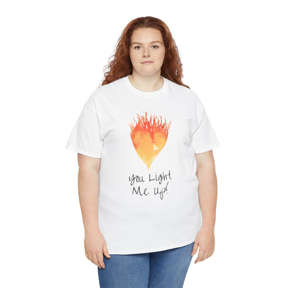 You Light Me Up Unisex Heavy Cotton Tee