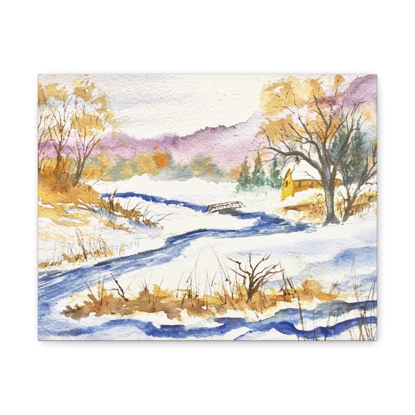 Still Moving Matte Canvas, Stretched, 1.25". Available in sizes 10” x 8”-16” x 12”