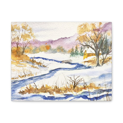 Still Moving Matte Canvas, Stretched, 1.25". Available in sizes 10” x 8”-16” x 12”