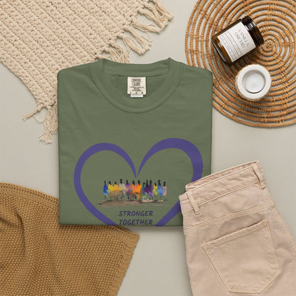Stronger Together Heart Unisex T-shirt