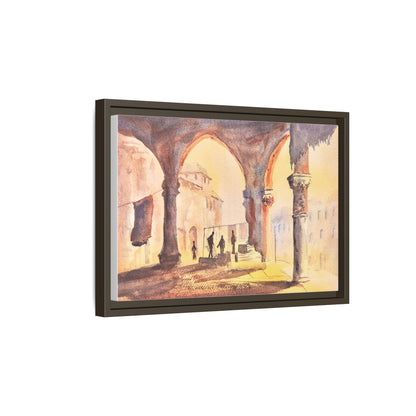 The Carpet Merchant, Framed (Black or Espresso). Available in sizes from 10”x8”-32”x24”