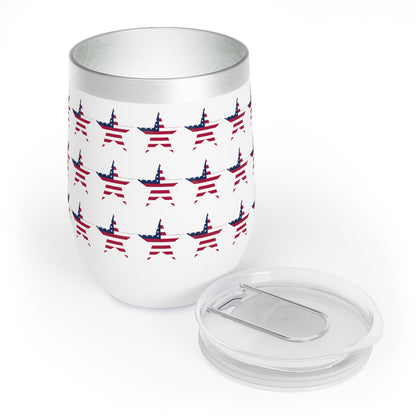 Star Spangled Chill Wine Tumbler (12 oz.)