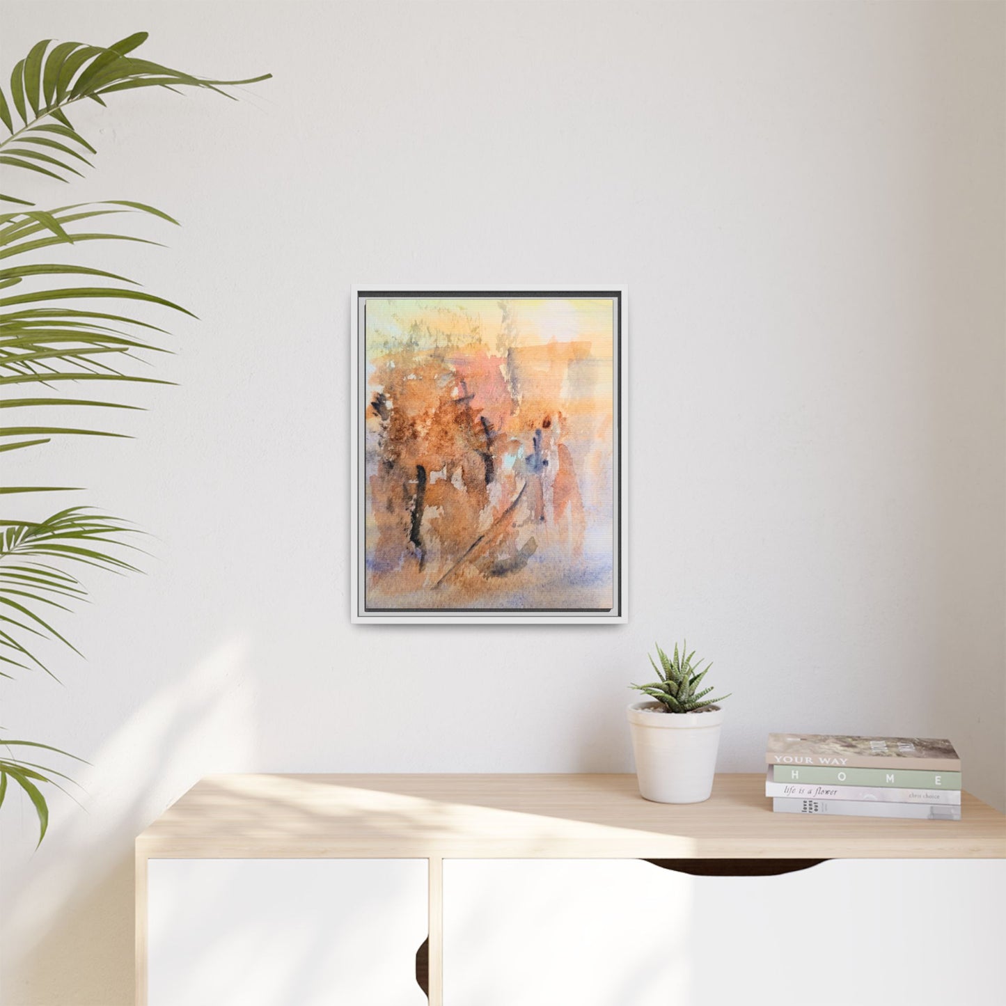 The Explorer Matte Canvas, Framed (Black or Espresso). Available in sizes 8”x10”-18”x24”