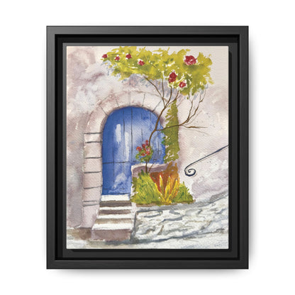 Blue Door, Framed (Black or Espresso). Available in sizes from 8”x10”-24”x32”
