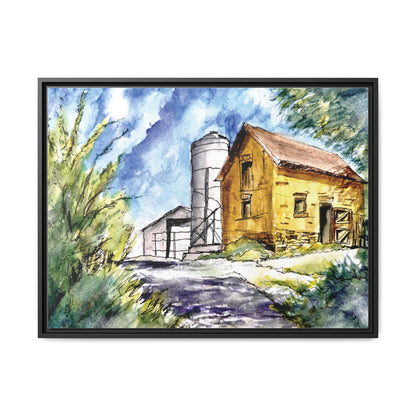 Ye Olde Barn, Framed (Black or Espresso). Available in sizes from 10”x8”-32”x24”