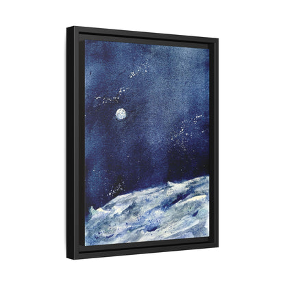Where’s Artemis Matte Canvas, Framed (Black or Espresso). Available in sizes 8”x10”-12”x16”