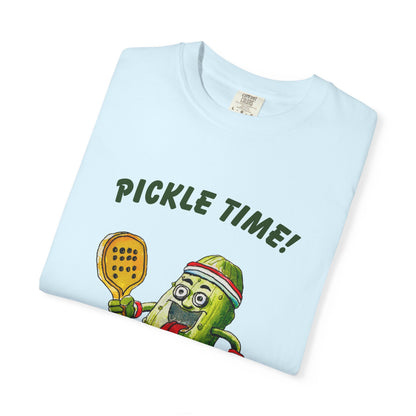 Pickle Time! Unisex Garment-Dyed T-shirt (Light Colors). Available in sizes S-4XL, 16 colors.