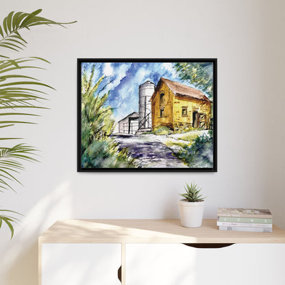 Ye Olde Barn, Framed (Black or Espresso). Available in sizes from 10”x8”-32”x24”