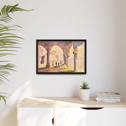 The Carpet Merchant, Framed (Black or Espresso). Available in sizes from 10”x8”-32”x24”