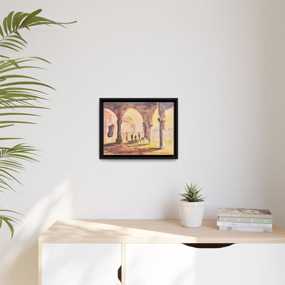 The Carpet Merchant, Framed (Black or Espresso). Available in sizes from 10”x8”-32”x24”