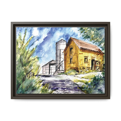 Ye Olde Barn, Framed (Black or Espresso). Available in sizes from 10”x8”-32”x24”