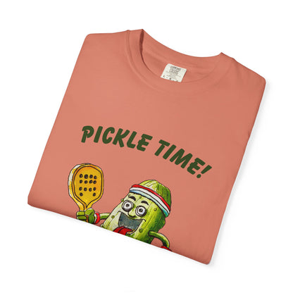 Pickle Time! Unisex Garment-Dyed T-shirt (Light Colors). Available in sizes S-4XL, 16 colors.