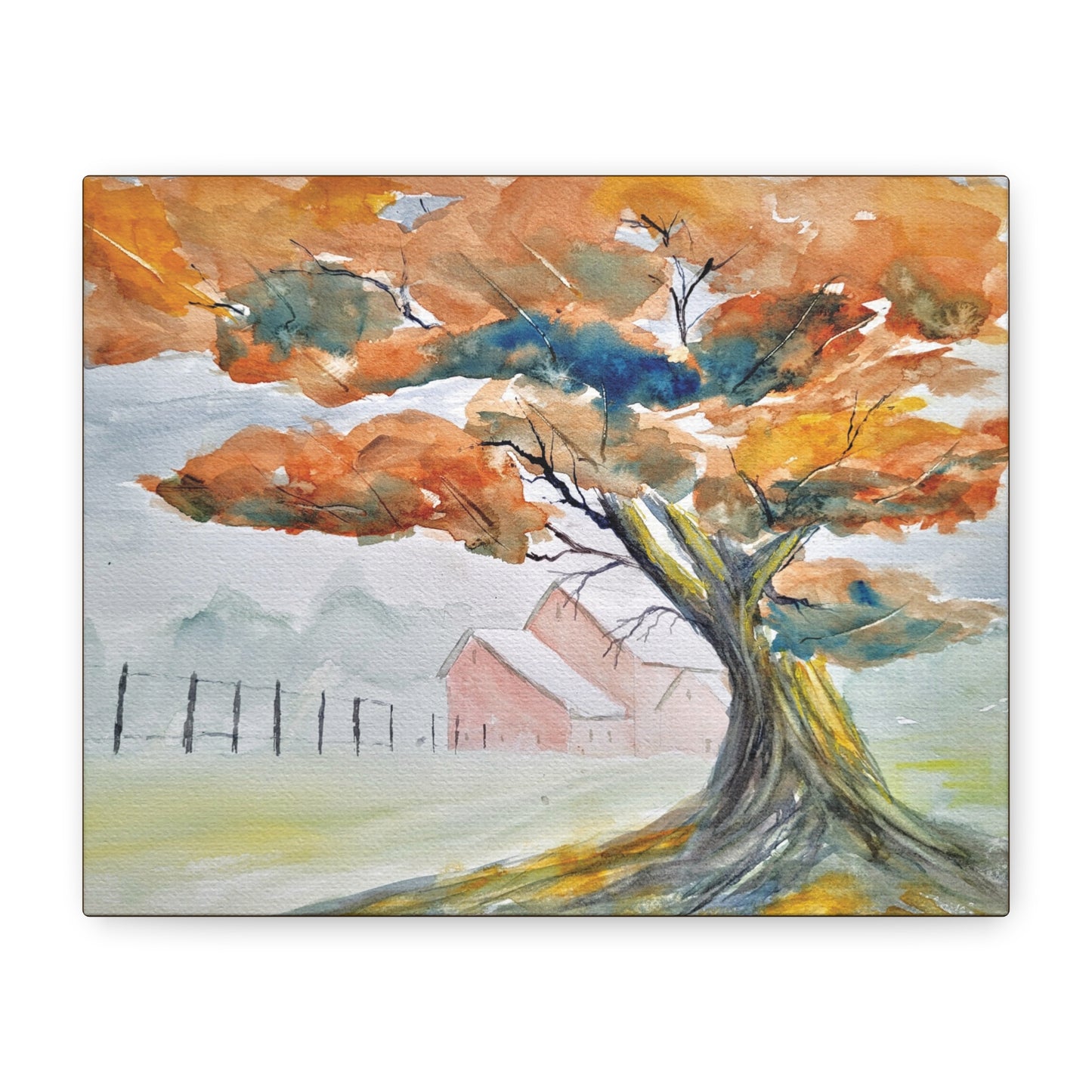 Autumn Oak - Matte Canvas