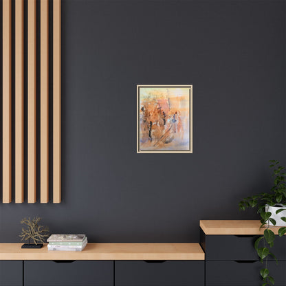 The Explorer Matte Canvas, Framed (Black or Espresso). Available in sizes 8”x10”-18”x24”