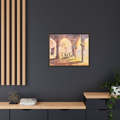 The Carpet Merchant, Framed (Black or Espresso). Available in sizes from 10”x8”-32”x24”