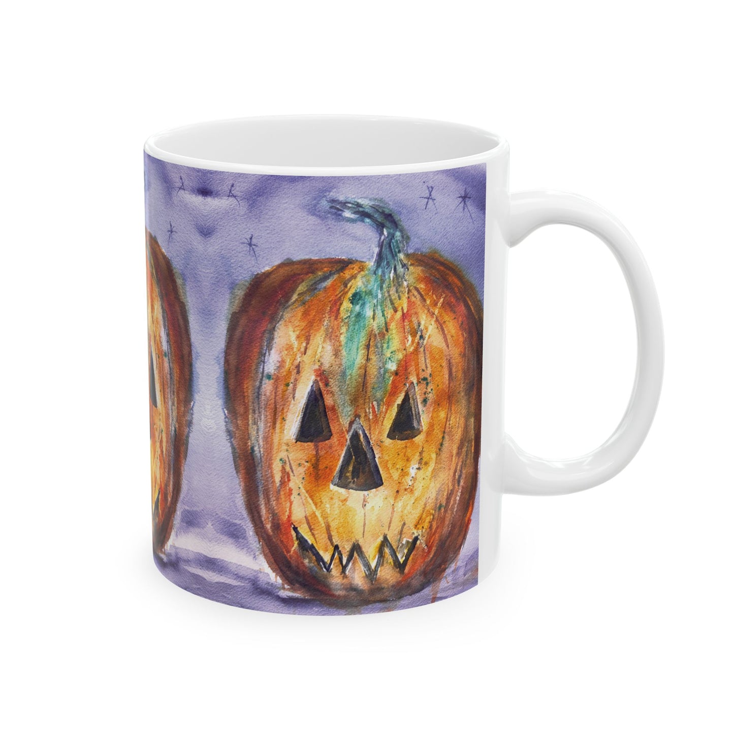 Playfully Spooky Ceramic Mug, (11oz, 15oz)