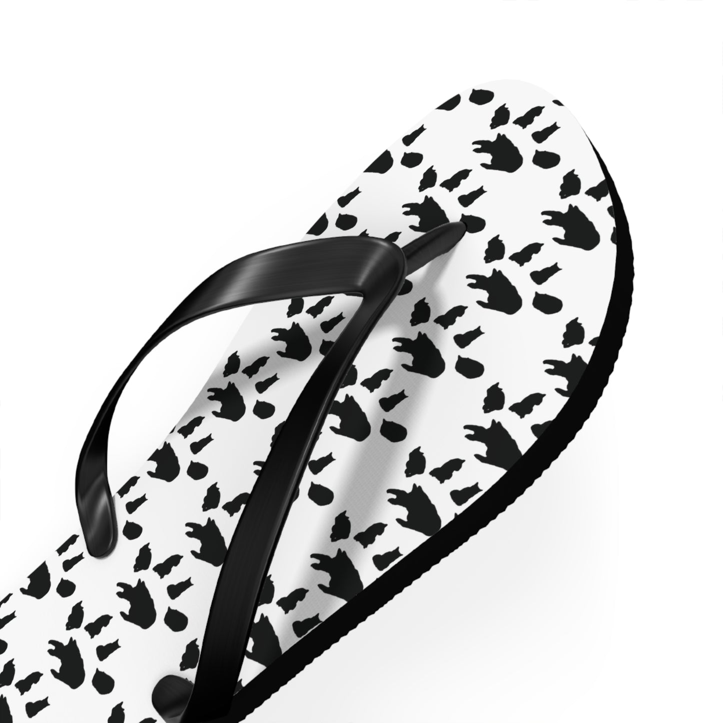 Kitty Paw Flip Flops