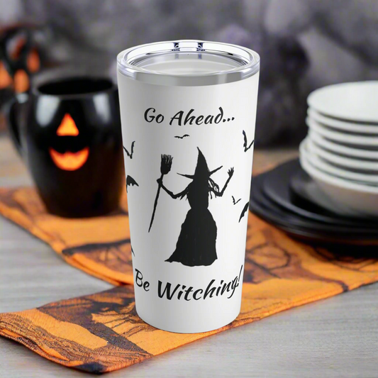 Be Witching! Tumbler (White, 20 oz.)