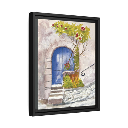Blue Door, Framed (Black or Espresso). Available in sizes from 8”x10”-24”x32”