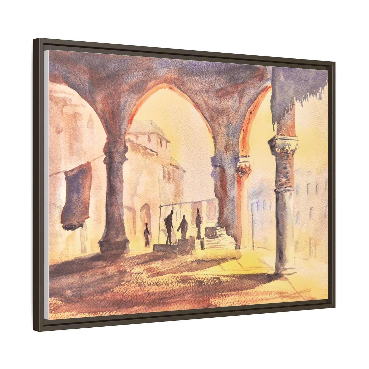 The Carpet Merchant, Framed (Black or Espresso). Available in sizes from 10”x8”-32”x24”