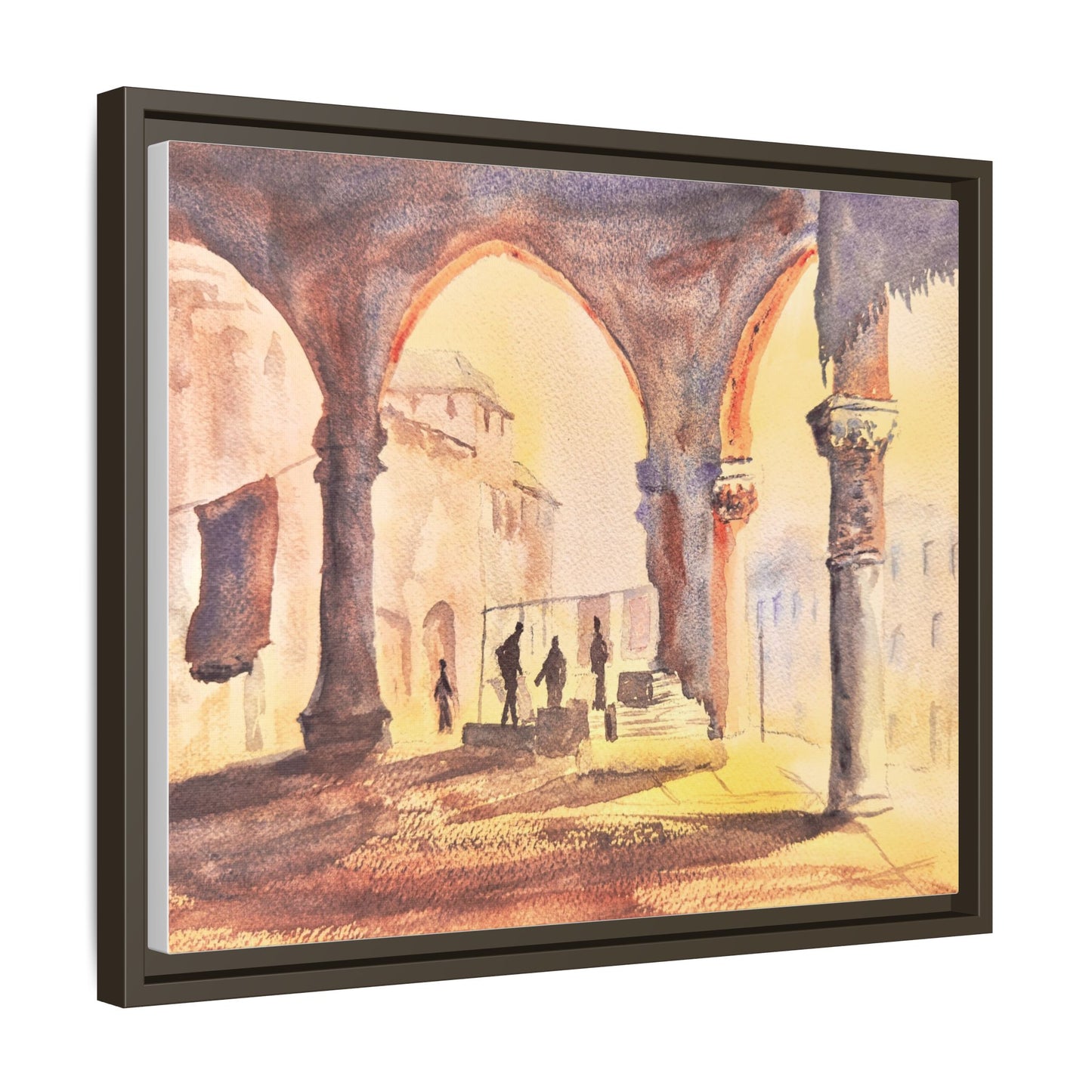 The Carpet Merchant, Framed (Black or Espresso). Available in sizes from 10”x8”-32”x24”