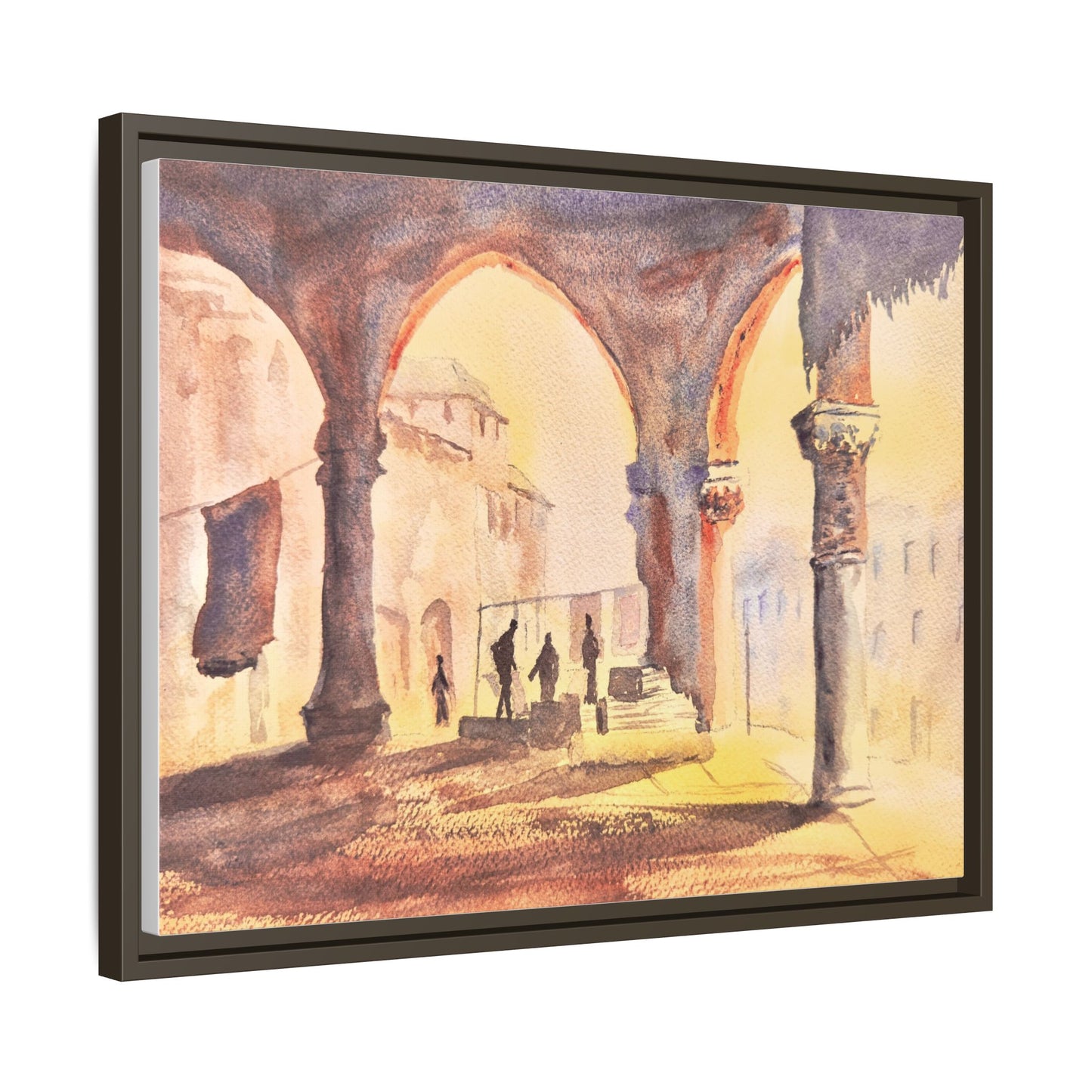 The Carpet Merchant, Framed (Black or Espresso). Available in sizes from 10”x8”-32”x24”