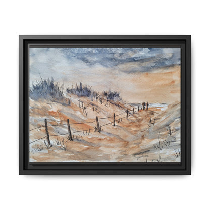 Moonrise Matte Canvas, Framed (Black or Espresso). Available in sizes from 10”x8”-24”x18”