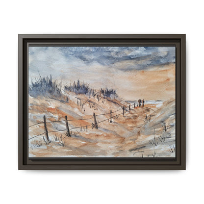 Moonrise Matte Canvas, Framed (Black or Espresso). Available in sizes from 10”x8”-24”x18”
