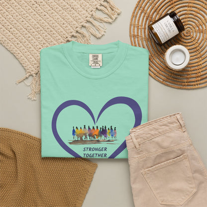 Stronger Together Heart Unisex T-shirt