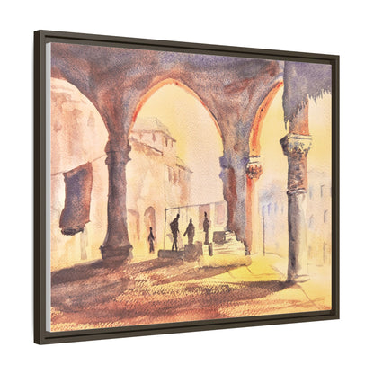 The Carpet Merchant, Framed (Black or Espresso). Available in sizes from 10”x8”-32”x24”
