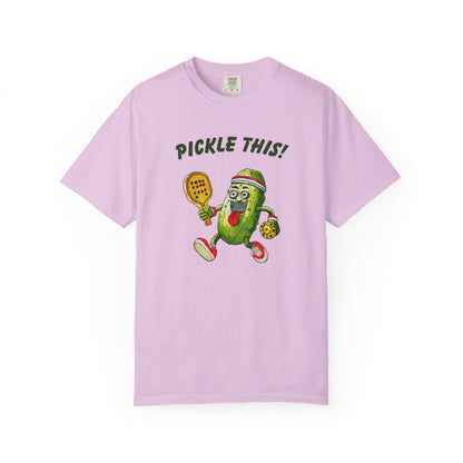 Pickle This! Unisex Garment-Dyed T-shirt (Light Colors). Available in sizes S-4XL, 16 colors.