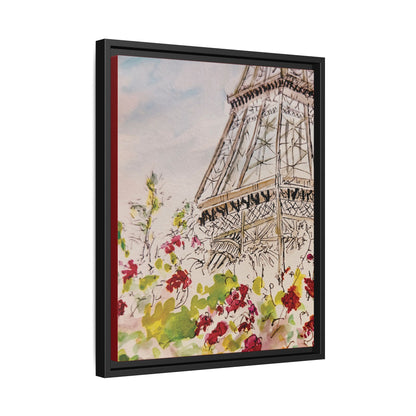 Eiffel Tower, Framed (Black or Espresso). Available in sizes from 8”x10”-16”x20”