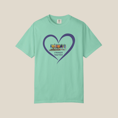 Stronger Together Heart Unisex T-shirt