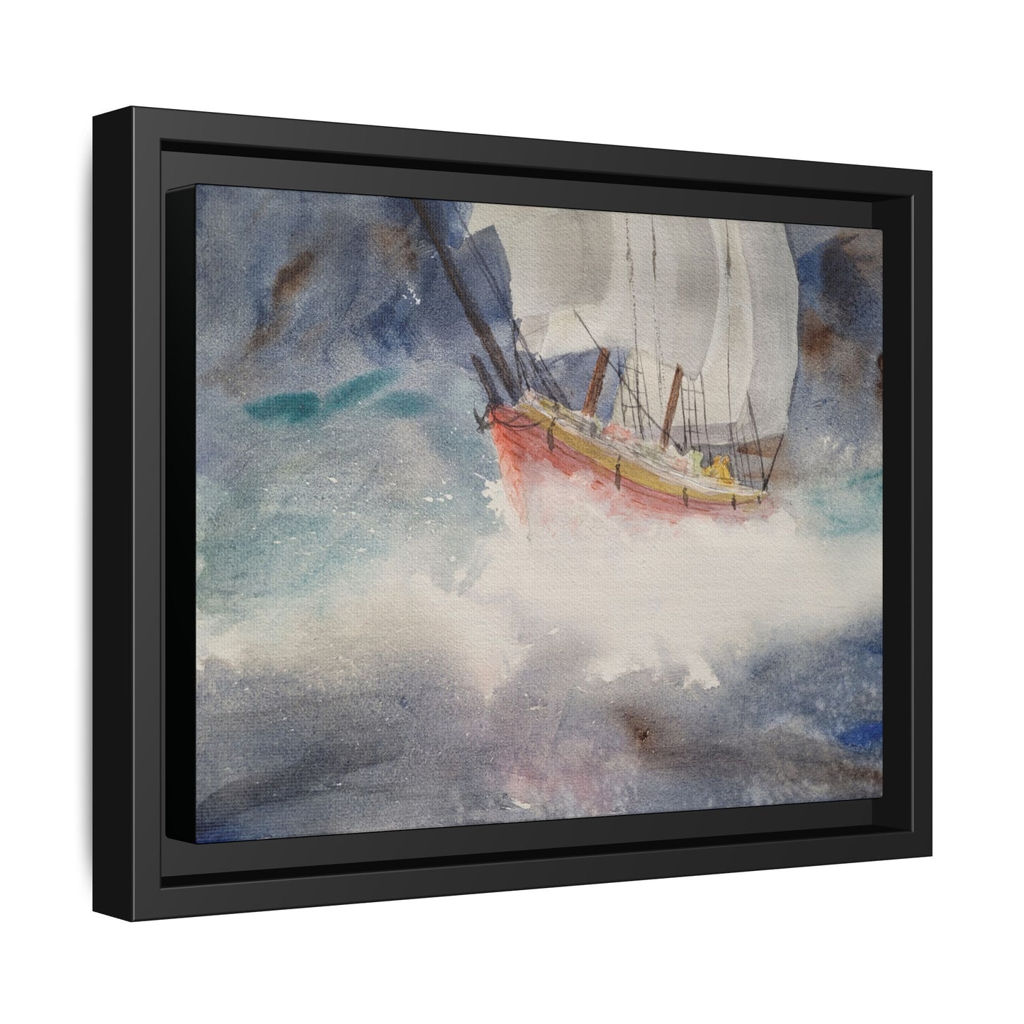 Holding On, Framed (Black or Espresso). Available in sizes from 10”x8”-20”x16”