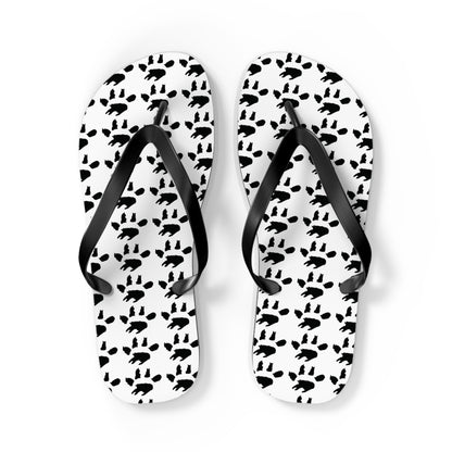 Kitty Paw Flip Flops