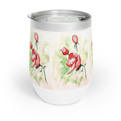 Resounding Roses Chill Wine Tumbler (12 oz.)
